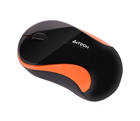 Мишка A4TECH G3-270N (Black+Orange)
