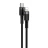 Кабель USB Baseus Cafule Cable Type-C to iP PD 18W 1m Gray+Black