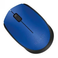 Мишка Logitech M171 Wireless Black/Blue (910-004640)