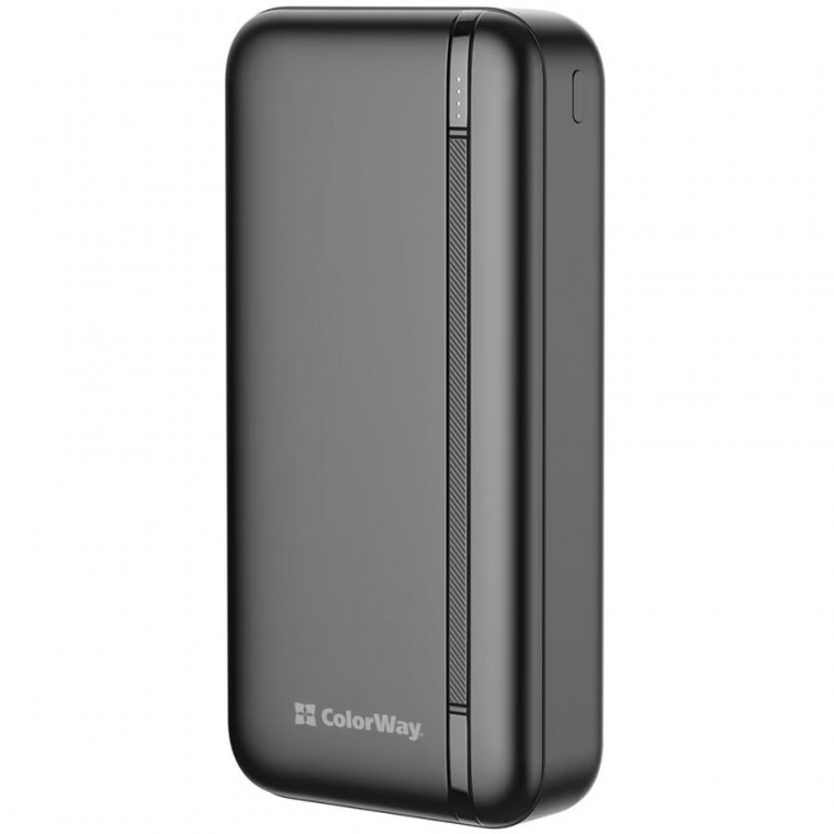 Зовнішній акумулятор Colorway (CW-PB200LPB4BK-PD) 20000 mAh 22,5w Black