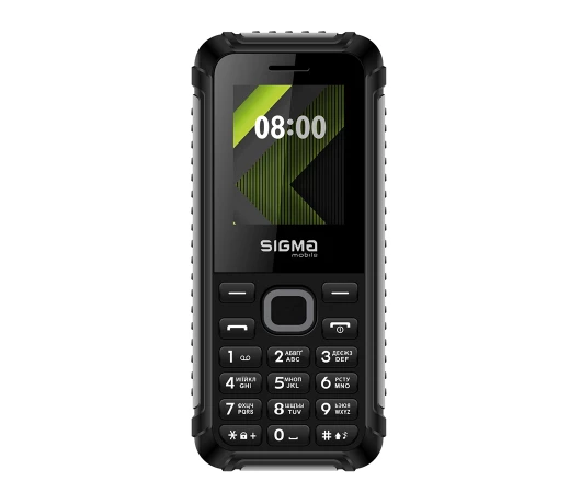Мобiльний телефон Sigma X-style 18 Track Black-Grey