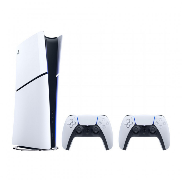 Консоль Sony PlayStation 5 Slim Digital Edition (2 геймпада Dualsense)