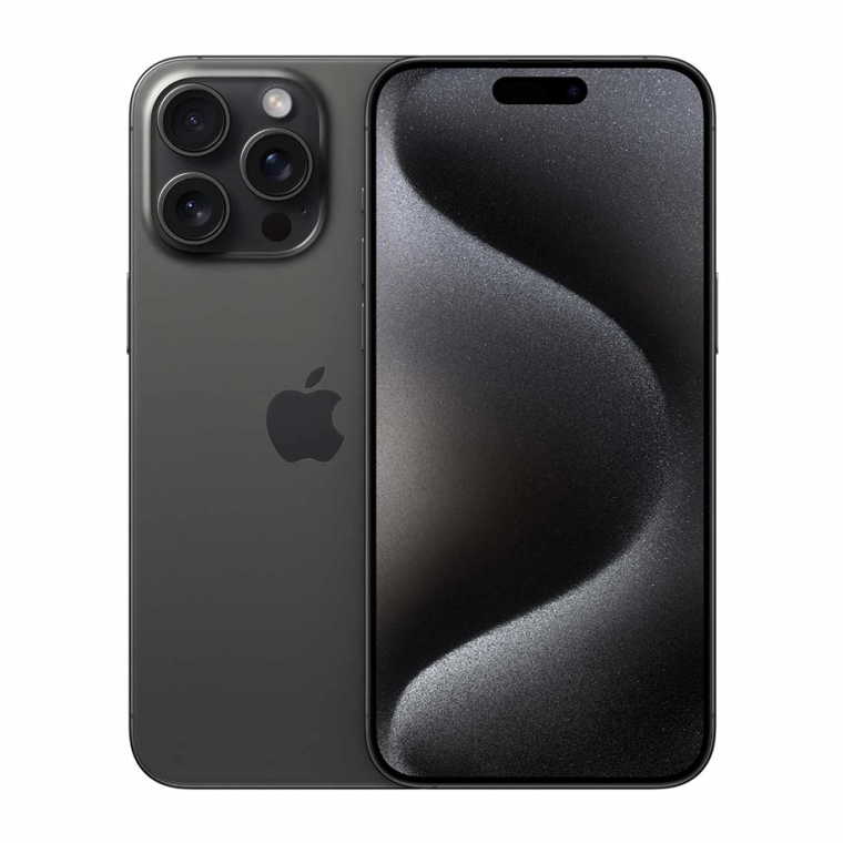 Смартфон APPLE iPhone 15 Pro Max 256GB Black Titanium (MU773RX/A)