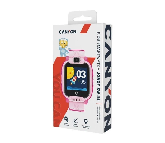 Смарт-часы Canyon Jondy KW-44 Pink (CNE-KW44PP)