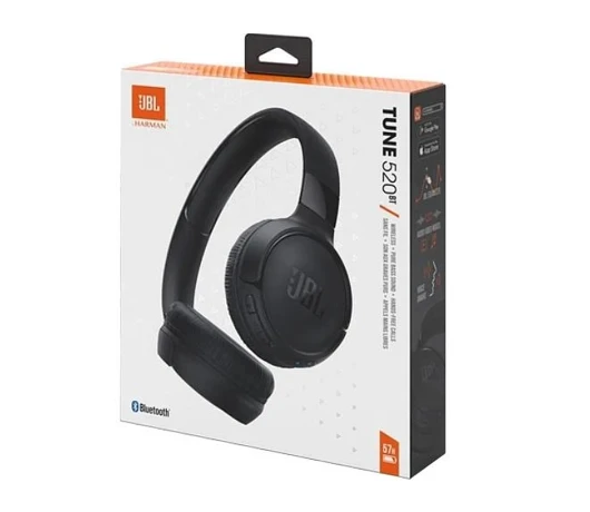 Наушники JBL Tune 520BT Black (JBLT520BTBLKEU)