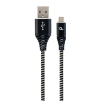 Кабель USB Cablexpert CC-USB2B-AMmBM-2M-BW Micro, 2м