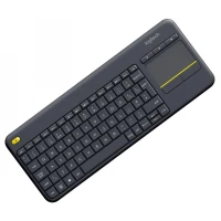 Клавіатура безпровідна Logitech Touch K400 Plus UA Black (920-007145)