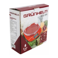 Весы кухонные Grunhelm KES-1PR с чашей 5кг