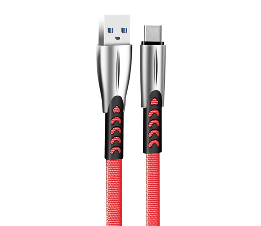 Кабель USB Colorway (Type-C) CW-CBUC012-RD 2.4A*