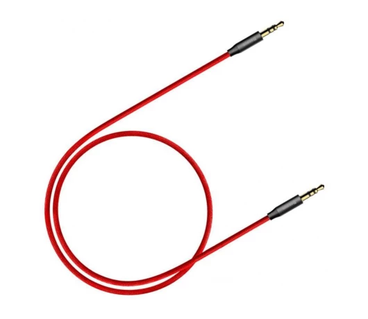 Кабель AUX Baseus Yiven Audio Cable M30 1M Red+Black