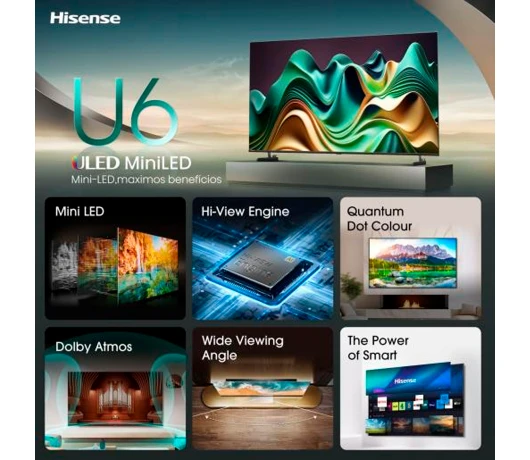 Телевізор Hisense 75U6NQ