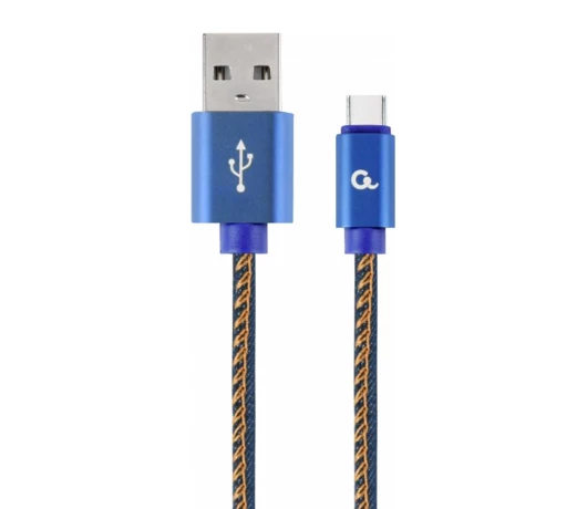 Кабель USB Cablexpert CC-USB2J-AMCM-1M-BL Type-C, 1м