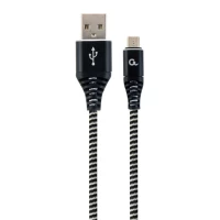 Кабель USB Cablexpert CC-USB2B-AMmBM-1M-BW Micro, 1м