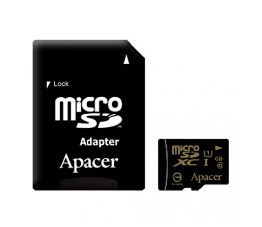 Карта памяти APACER microSDXC 64GB class10 з з адаптером