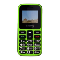 Мобильный телефон Sigma Comfort 50 HIT Green