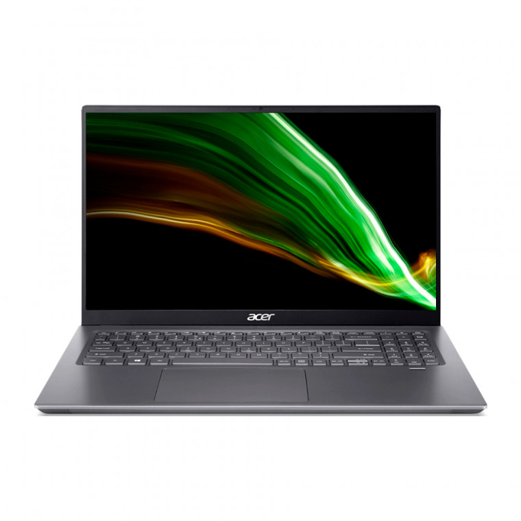 Ноутбук Acer Swift X SFX16-51G-54S5 (NX.AYKEU.006) Steel Gray