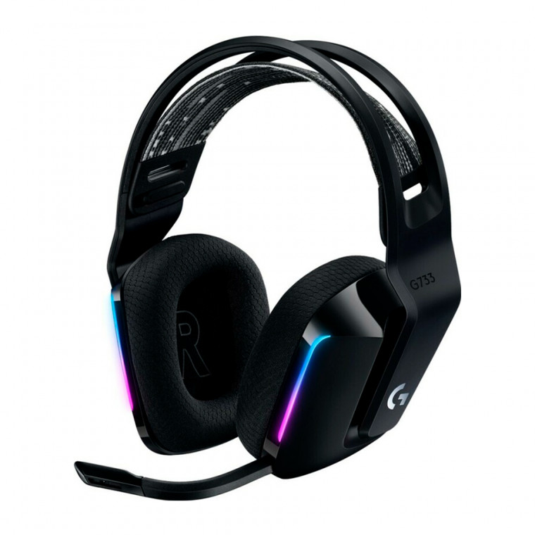 Наушники Logitech G733 Lightspeed Gaming Headset Black (981-000864)