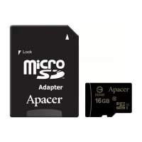 Карта памяти APACER microSD 16Gb cl10 з з адаптером