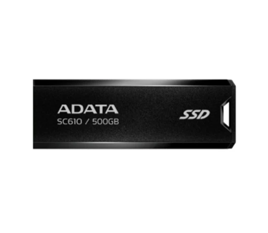 Зовнішній SSD диск ADATA SC610 500GB USB 3.2  550/500Mb/s Black