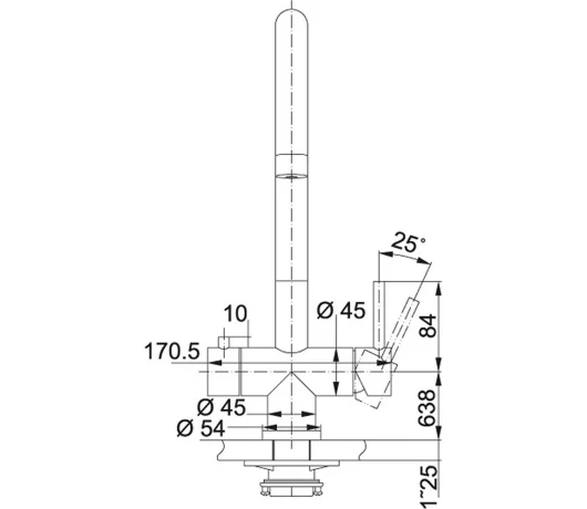 Змішувач для кухні Franke Eos Clear Water  (120.0179.979)