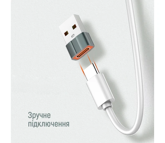 Адаптер Colorway Type-C to USB-A (CW-AD-CA)