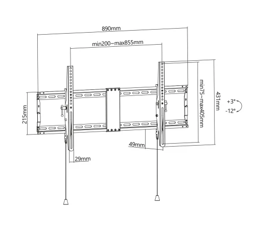 Кронштейн для телевизора UniBracket BZ01-81