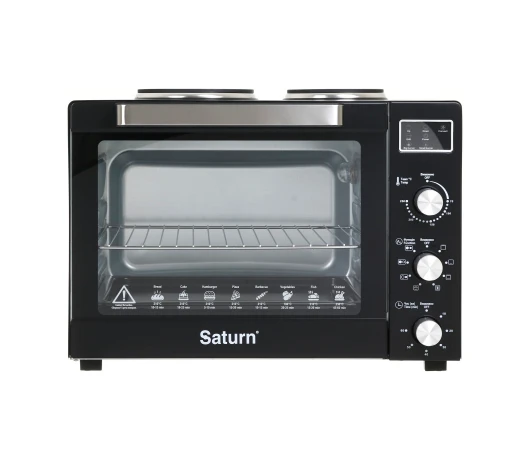 Духовой шкаф SATURN-ST-EC3306 Black