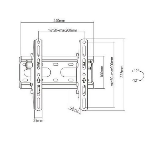 Кронштейн для телевізора UniBracket BZ01-23