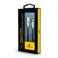 Кабель USB Cablexpert CC-USB2R-AMLM-1M Lightning, 1м