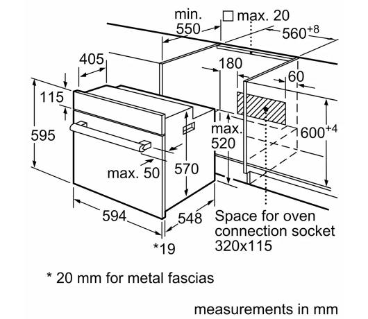 Вбудована духова шафа Bosch HBJ558YB3Q