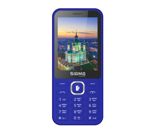 Мобильный телефон Sigma X-style 31 Power Type-C Blue