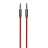 Кабель AUX Baseus Yiven Audio Cable M30 1M Red+Black