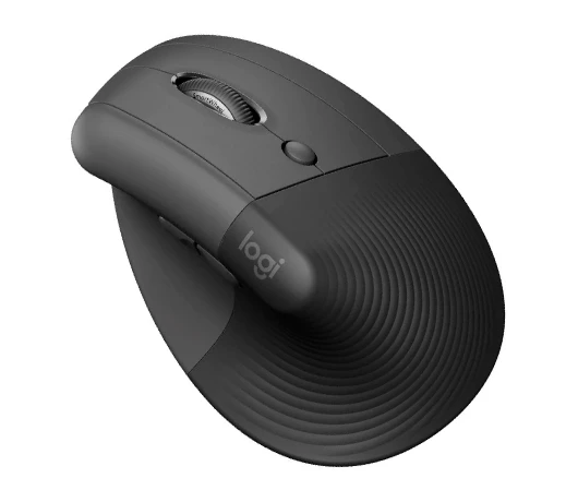 Мишка Logitech Lift Vertical Ergonomic Wireless Graphite (910-006473)