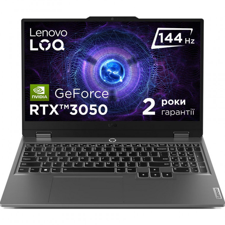 Ноутбук Lenovo LOQ 15ARP9 (83JC001BRA) Luna Grey