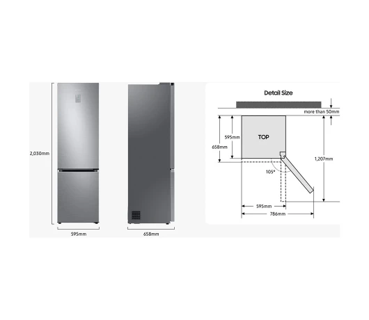 Холодильник Samsung RB38C600EWW/UA