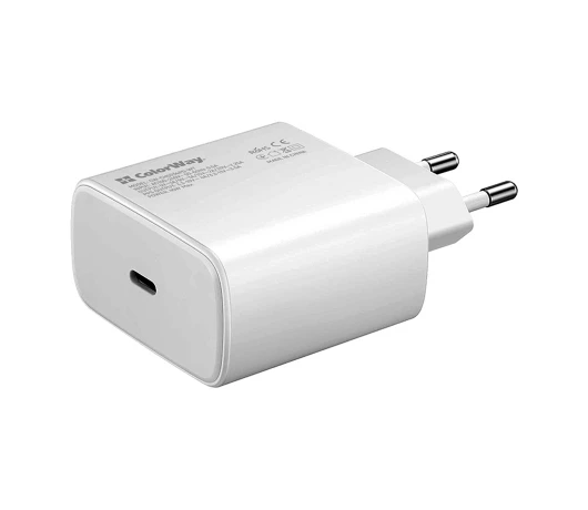 Зарядний пристрій Colorway PD Port PPS USB Type-C (45W) Білий (CW-CHS034PD-WT)