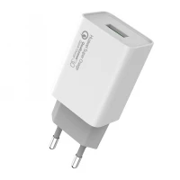 Зарядний пристрій Colorway 1USB Huawei Super QC 3.0 4A (20W) White (CW-CHS014Q-WT)