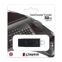 Флешка Kingston USB 3.2 DT Exodia 32GB Black/White