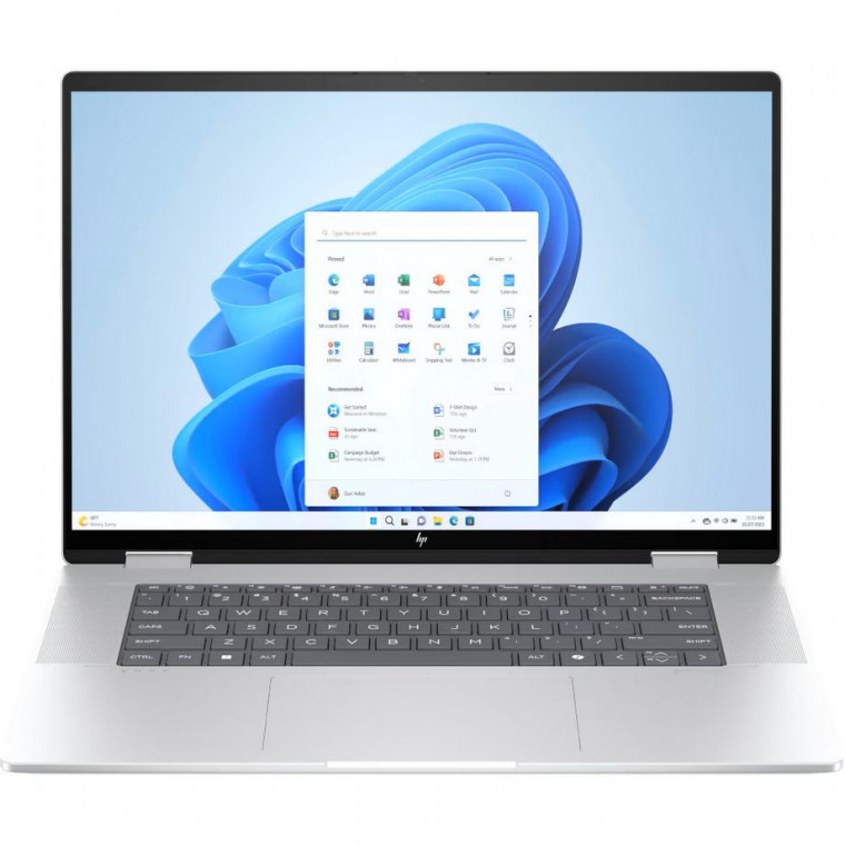 Ноутбук HP Envy x360 2-in-1 Laptop 16-ac0009ua (B9PL2EA) Glacier Silver