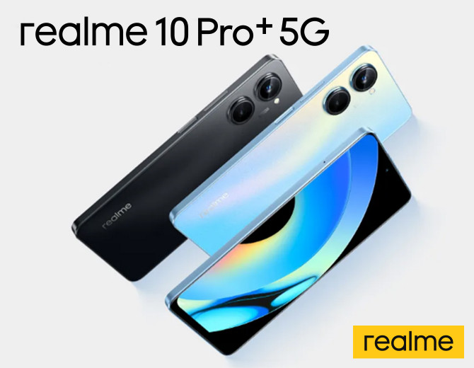 Realme 10 Pro Plus - обери свій колір радості!