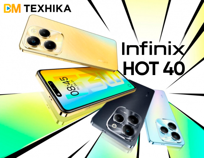 Смартфоны Infinix серии Hot 40: обзор и достопримечательности моделей